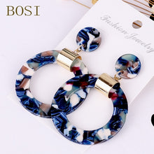 Load image into Gallery viewer, Earrings For Women Acrylic Boho 2020Acetate Dangle Drop Earrings Fashion Big Bohemian Accessories Geometric Luxury Trendy Face