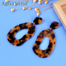 Load image into Gallery viewer, Earrings For Women Acrylic Boho 2020Acetate Dangle Drop Earrings Fashion Big Bohemian Accessories Geometric Luxury Trendy Face