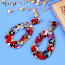 Load image into Gallery viewer, Earrings For Women Acrylic Boho 2020Acetate Dangle Drop Earrings Fashion Big Bohemian Accessories Geometric Luxury Trendy Face