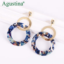 Load image into Gallery viewer, Earrings For Women Acrylic Boho 2020Acetate Dangle Drop Earrings Fashion Big Bohemian Accessories Geometric Luxury Trendy Face