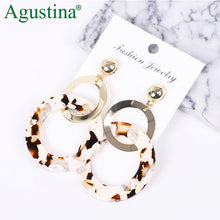Load image into Gallery viewer, Earrings For Women Acrylic Boho 2020Acetate Dangle Drop Earrings Fashion Big Bohemian Accessories Geometric Luxury Trendy Face