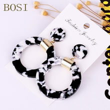 Load image into Gallery viewer, Earrings For Women Acrylic Boho 2020Acetate Dangle Drop Earrings Fashion Big Bohemian Accessories Geometric Luxury Trendy Face