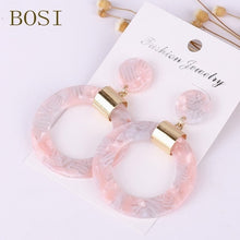 Load image into Gallery viewer, Earrings For Women Acrylic Boho 2020Acetate Dangle Drop Earrings Fashion Big Bohemian Accessories Geometric Luxury Trendy Face
