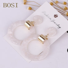 Load image into Gallery viewer, Earrings For Women Acrylic Boho 2020Acetate Dangle Drop Earrings Fashion Big Bohemian Accessories Geometric Luxury Trendy Face