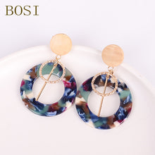 Load image into Gallery viewer, Earrings For Women Acrylic Boho 2020Acetate Dangle Drop Earrings Fashion Big Bohemian Accessories Geometric Luxury Trendy Face