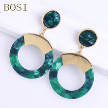 Load image into Gallery viewer, Earrings For Women Acrylic Boho 2020Acetate Dangle Drop Earrings Fashion Big Bohemian Accessories Geometric Luxury Trendy Face