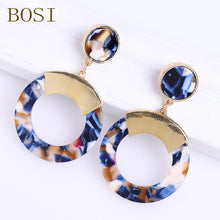 Load image into Gallery viewer, Earrings For Women Acrylic Boho 2020Acetate Dangle Drop Earrings Fashion Big Bohemian Accessories Geometric Luxury Trendy Face