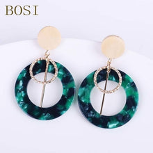 Load image into Gallery viewer, Earrings For Women Acrylic Boho 2020Acetate Dangle Drop Earrings Fashion Big Bohemian Accessories Geometric Luxury Trendy Face