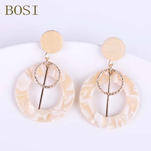 Load image into Gallery viewer, Earrings For Women Acrylic Boho 2020Acetate Dangle Drop Earrings Fashion Big Bohemian Accessories Geometric Luxury Trendy Face