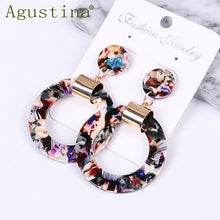 Load image into Gallery viewer, Earrings For Women Acrylic Boho 2020Acetate Dangle Drop Earrings Fashion Big Bohemian Accessories Geometric Luxury Trendy Face