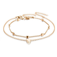 Load image into Gallery viewer, Summer Fashion Crystal Pineapple Anklets Female Barefoot Crochet Sandals Foot Jewelry Bead Ankle Bracelets For Women Leg Chain