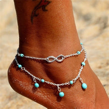 Load image into Gallery viewer, KISSWIFE Ankle Chain Pineapple Pendant Anklet Beaded 2018 Summer Beach Foot Jewelry Fashion Style Anklets for Women