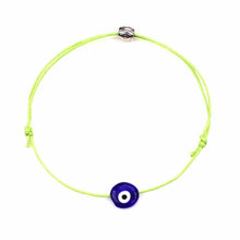 Load image into Gallery viewer, Turkish Lucky Evil Eye Bracelets For Women 6 Colors Handmade Braided Rope Lucky Jewelry Red Bracelet Female
