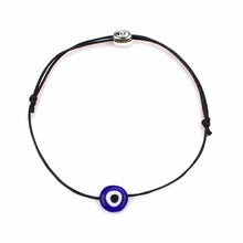 Load image into Gallery viewer, Turkish Lucky Evil Eye Bracelets For Women 6 Colors Handmade Braided Rope Lucky Jewelry Red Bracelet Female