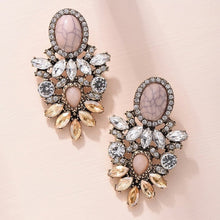 Load image into Gallery viewer, Fashion Dangle Earrings  Female  Drop Earrings Crystal Trendy Jewelry Gold Silver Color Earring For Girls Wedding Gift