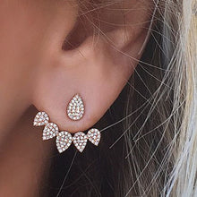 Load image into Gallery viewer, Fashion Dangle Earrings  Female  Drop Earrings Crystal Trendy Jewelry Gold Silver Color Earring For Girls Wedding Gift