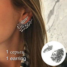Load image into Gallery viewer, Fashion Dangle Earrings  Female  Drop Earrings Crystal Trendy Jewelry Gold Silver Color Earring For Girls Wedding Gift