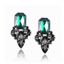 Load image into Gallery viewer, Fashion Dangle Earrings  Female  Drop Earrings Crystal Trendy Jewelry Gold Silver Color Earring For Girls Wedding Gift