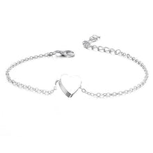 Load image into Gallery viewer, halal enkelbandje Simple Heart Anklets Barefoot Crochet Sandals Foot Jewelry Leg New Anklets On Foot Ankle For Women cavigliera