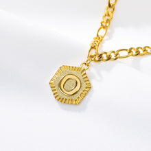 Load image into Gallery viewer, Hexagon Alphabet Leg Bracelets Initial  Letter Anklet For Women Foot Jewelry Stainless Steel Feet Chain Friendship Gifts