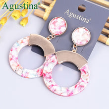 Load image into Gallery viewer, Earrings For Women Acrylic Boho 2020Acetate Dangle Drop Earrings Fashion Big Bohemian Accessories Geometric Luxury Trendy Face