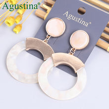 Load image into Gallery viewer, Earrings For Women Acrylic Boho 2020Acetate Dangle Drop Earrings Fashion Big Bohemian Accessories Geometric Luxury Trendy Face