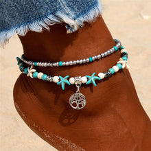 Load image into Gallery viewer, New Shell Beads Starfish Anklets for Women Beach Anklet Leg Bracelet Handmade Bohemian Foot Chain Boho Jewelry Sandals Gift