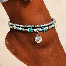 Load image into Gallery viewer, New Shell Beads Starfish Anklets for Women Beach Anklet Leg Bracelet Handmade Bohemian Foot Chain Boho Jewelry Sandals Gift