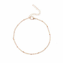 Load image into Gallery viewer, EN Fashion Crystal Anklets For Women Gold Silver Color Boho Anklet Strap Bracelet on the Leg Foot Bracelets Bohemian Jewelry