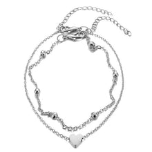 Load image into Gallery viewer, EN Fashion Crystal Anklets For Women Gold Silver Color Boho Anklet Strap Bracelet on the Leg Foot Bracelets Bohemian Jewelry