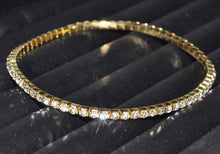 Load image into Gallery viewer, Women Sexy Clear Shining Crystal Rhinestone Gold/Silver Color Anklet Chain Ankle Bracelets Foot Wedding Jewelry
