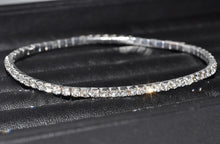 Load image into Gallery viewer, Women Sexy Clear Shining Crystal Rhinestone Gold/Silver Color Anklet Chain Ankle Bracelets Foot Wedding Jewelry