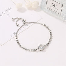 Load image into Gallery viewer, Hot Luxury Rose Gold Stainless Steel Bracelets Bangles Female Heart Wedding Love Brand Charm Bracelet for Women Famous Jewelry