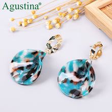 Load image into Gallery viewer, Earrings For Women Acrylic Boho 2020Acetate Dangle Drop Earrings Fashion Big Bohemian Accessories Geometric Luxury Trendy Face