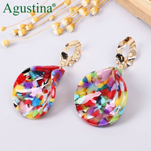 Load image into Gallery viewer, Earrings For Women Acrylic Boho 2020Acetate Dangle Drop Earrings Fashion Big Bohemian Accessories Geometric Luxury Trendy Face
