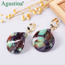 Load image into Gallery viewer, Earrings For Women Acrylic Boho 2020Acetate Dangle Drop Earrings Fashion Big Bohemian Accessories Geometric Luxury Trendy Face