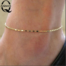 Load image into Gallery viewer, Fine Sexy Anklet Ankle Bracelet Cheville Barefoot Sandals Foot Jewelry Leg Chain On Foot Pulsera Tobillo For Women Halhal