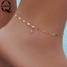 Load image into Gallery viewer, Fine Sexy Anklet Ankle Bracelet Cheville Barefoot Sandals Foot Jewelry Leg Chain On Foot Pulsera Tobillo For Women Halhal