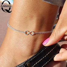 Load image into Gallery viewer, Fine Sexy Anklet Ankle Bracelet Cheville Barefoot Sandals Foot Jewelry Leg Chain On Foot Pulsera Tobillo For Women Halhal