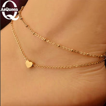 Load image into Gallery viewer, Fine Sexy Anklet Ankle Bracelet Cheville Barefoot Sandals Foot Jewelry Leg Chain On Foot Pulsera Tobillo For Women Halhal